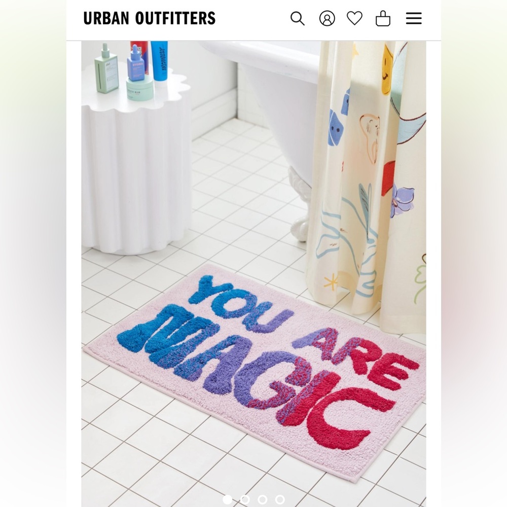 Urban Outfitters You Are Magic Bath Mat